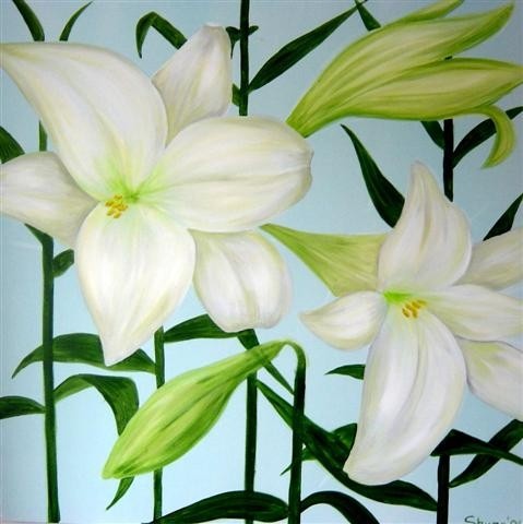 white lilies - Click to make an enquiry